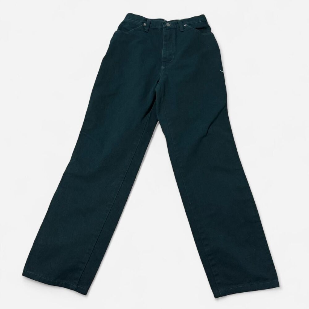 Wrangler Women's Green and Black Jeans